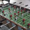 4-Ft Foosball Table with Detailed Football Stadium Graphics