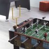 4-Ft Foosball Table with Detailed Football Stadium Graphics