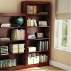 Five Shelf Eco-Friendly Bookcase in Royal Cherry Finish