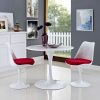 Modern Classic 36-inch Dining Table in White