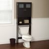 Espresso Bathroom Storage Unit Cabinet for Over the Toilet