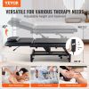 Professional Electric Lift Massage Table, 0-45° Adjustable Backrest Medical Table Beauty Bed, Height Adjustable Tattoo Spa Table on Wheels