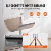 Dog Door for Sliding Glass Door, 75 7/8"-80 11/16" Adjustable Height Doggy Door for Sliding Doors