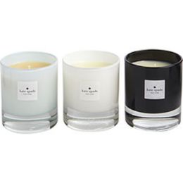 Kate Spade Walk On Air Candle Trio With Violet Leaf and Lily Of The Valley and Linden Blossom And All Are 3.8 Oz For Women
