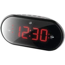 GPX C253B Dual Alarm Clock Radio