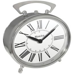 Westclox 75064 Metal Bell Tabletop Alarm Clock
