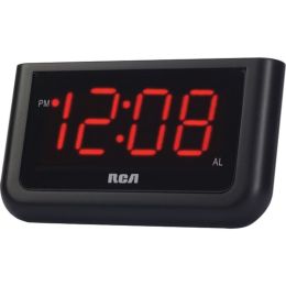 RCA RCD30A Alarm Clock with 1.4" Red Display