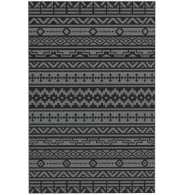 Reversible Outdoor Rug - Black