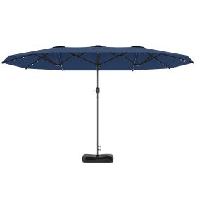 144 Ft Double Sided Garden Parasol
