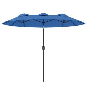 Double-sided Patio Umbrella - Navy