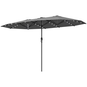 Garden Parasol - 0.04" Gray