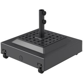 Outdoor Umbrella Stand Base With Wheels