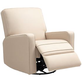 Manual Recliner Chair For Adults With Thick Cushion