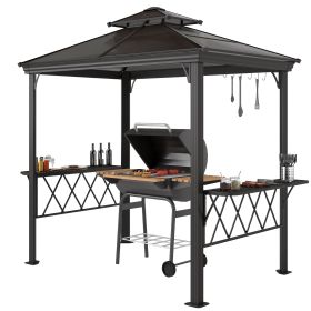 Outside Porch BBQ Cooking Pergola Canopy