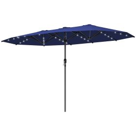 Double Sided Garden Parasol - 0.04"