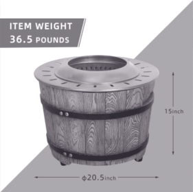 Smokeless Fire Pit Fueled By Wood Pelletsbrancheswood