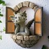 1pc Resin Dragon Sculpture