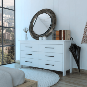 6 Drawer Double Dresser Wezz