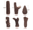 9 Pcs Fake Gas Fireplace Logs