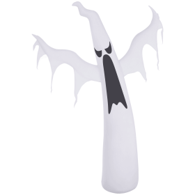 6' Tall Halloween Inflatables Outdoor Decorations White Ghost
