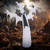6' Tall Halloween Inflatables Outdoor Decorations White Ghost
