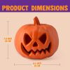 Light Up Plastic Pumpkins Outdoor Halloween Decorations Jack O