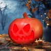 Light Up Plastic Pumpkins Outdoor Halloween Decorations Jack O