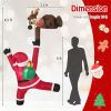 8.5ft Inflatable Climbing Santa