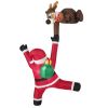 8.5ft Inflatable Climbing Santa