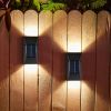 2pcs Waterproof Solar Light Warm White 3000K