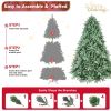 4ft Blue Spruce Christmas Tree with 592 Fire-Resistant Tips