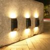 2pcs Waterproof Solar Light Warm White 3000K