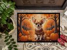 Chihuahua Fall Doormat 18 x 27 Inch Non Slip Washable Low Pile