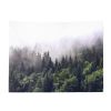 Misty Forest Wall Tapestry Bedroom Rental Dormitory Backdrop