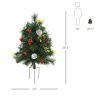 Artificial Christmas Trees 2-Pack Slim