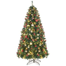 10ft Automatic Tree Structure PVC Material 1200 Lights Warm Color