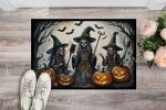 Witches Spooky Halloween Doormat 18 x 27 Inch Non Slip Washable