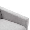 Modern Upholstered Rocker Nursery Chair Plush Seating Glider