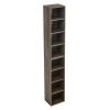 8-Tier Media Tower Rack