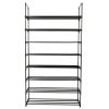 2 Set 4 Tiers Shoe Rack Tower Shelf Storage Organizer