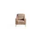 Luna Modern Style Chair in Copper