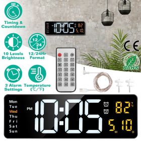 15.7 Inch LED Digital Wall Clock