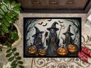 Witches Spooky Halloween Doormat 18 x 27 Inch Non Slip Washable