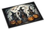 Witches Spooky Halloween Doormat 18 x 27 Inch Non Slip Washable