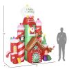 10ft Christmas Inflatables Outdoor Decorations Candy Castle