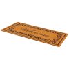 29.5 x 17 Inch Welcome Outdoor Doormat Faux Coir Non Slip