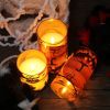 Halloween Candles with Pumpkins