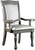 Glorious Classic Traditional Dining Chairs Gray Color Solid wood