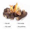 9 Pcs Fake Gas Fireplace Logs