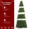 10ft Automatic Tree Structure PVC Material 1200 Lights Warm Color